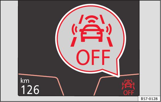 Användning 214 På fronten bakom SEAT-märket har en radarsensor monterats för att identifiera trafiksituationen bild 193.