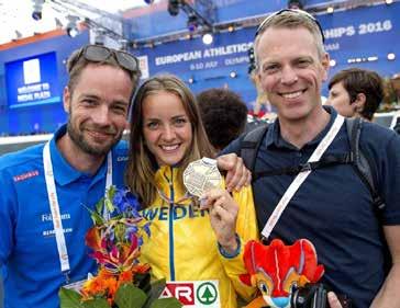 Johan med ett förflutet i den fina Hisingsklubben IF Kville, har tränat många framgångsrika aktiva genom åren. Och i nuläget tränar bl.a. två av klubbens OS-deltagare, nämligen Charlotta Fougberg och Lovisa Lindh.