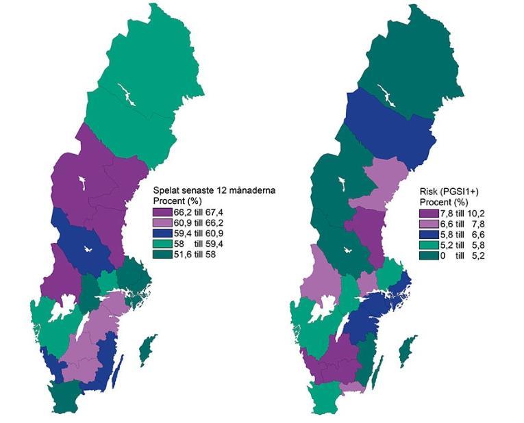 Spelat senaste tolv månaderna och någon