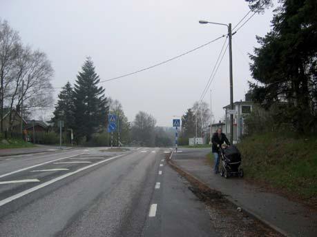 2.3 VÄG- OCH TRAFIK FÖRHÅLLANDEN Vägstandard Vägbredd, plan och profi lstandard väg 940 Väg 940 är 6-6,5