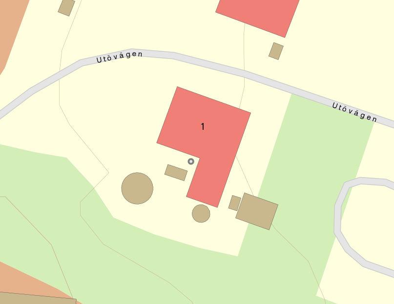 Skyddsavstånd från panncentral, pelletssilo och biooljecistern gäller horisontellt från kanten av respektive anläggningsdel/byggnad till skyddsobjektet (ex. bostäder, detaljhandel osv.).