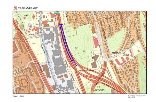 Hänsynsobjekt E 6.20, Gårda växelfabriken, SKÅR Motivering: Torr slänt med bitvis tillförda sedummattor. ID på översiktskarta 19 Vägnummer E6.