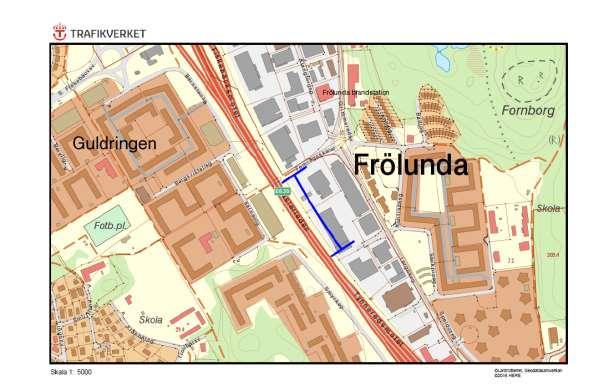 Hänsynsobjekt E 6.20, Slottsberget, TYNNERED Motivering: Slänt med större förekomst av stallört. ID på översiktskarta 20 Vägnummer E 6.