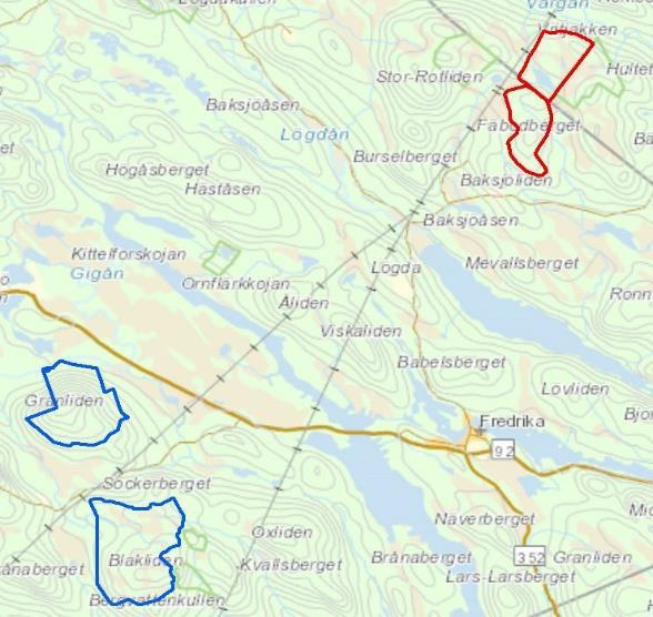 Blakliden / Fäbodberget 353 MW i SE2 Vattenfalls största landbaserade vindkraftsprojekt Nyckelfakta