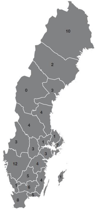 Stor andel är män och äldre