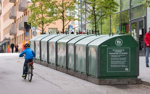 Idag källsorterar nio av tio svenskar förpackningar och tidningar. Ett skäl till detta är att det svenska näringslivet byggt upp rikstäckande system för insamling och materialåtervinning.