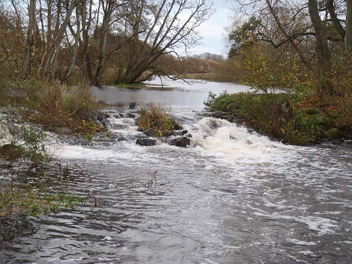 ca 1,2 m fall Fiskväg