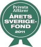 Aktiefond Sverige: En fokuserad Sverigefond Förvaltningsavgift: 1,5% Aktivt förvaltad Sverigefond. Riskklass: 5/7 Koncentrerad portfölj, 20-25 innehav, placerar i bolag oavsett storlek.