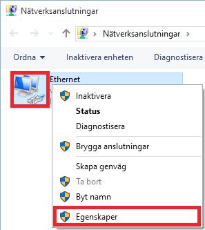 Om dn dator mot förmodan nte skulle var försedd med ett nätverkskort så måste du först nstallera ett sådant. Kontakta dn datorleverantör. (Värnamo Energ levererar ej nätverkskort tll datorer).