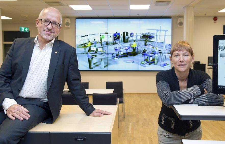 16 gammal när tekniken utvecklas. Här är det precis tvärtom. Vi kan bolla med olika verksamheter. Vi kan öka på utbildningsdelen om vi inte har så många pågående forskningsprojekt och så vidare.