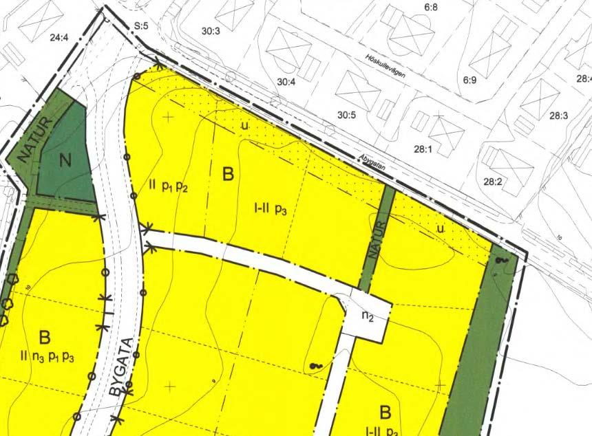 Datu 2016-09-01 3 (4) Planförutsättningar Fastigheten ofattas av detaljplan för Åby 6:2, 0880K-P11/02. Lagakraftvunnen 2011-01-03. Bestäelserna ger bl.a. öjlighet att bygga enbostadshus (B) ed en eller två våningar utan källare.