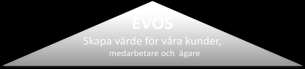 7 Taket - Vårt syfte Överst på huset finns taket som representerar syftet med varför vi finns som verksamhet - det vi skall prestera.