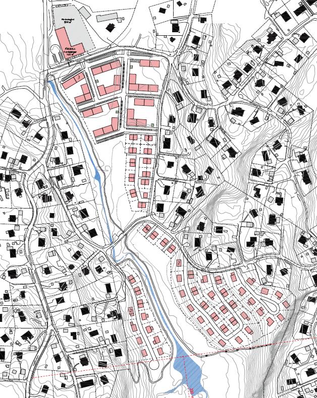 3 (18) F A B C E D Figur 2. Situationsplan från Referens 1 med delområde A-E samt F för förskolan. Tidigare undersökningar har utförts av Svergies Geologiska Undersökning (SGU).