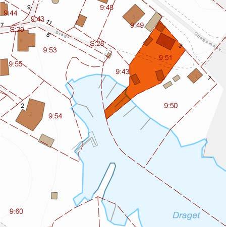 2016-08-16 Samrådshandling Påverkan på omkringliggande fastigheter Karlshamn 9:51 Fastigheten är privatägd. På fastigheten finns idag bostadshus.