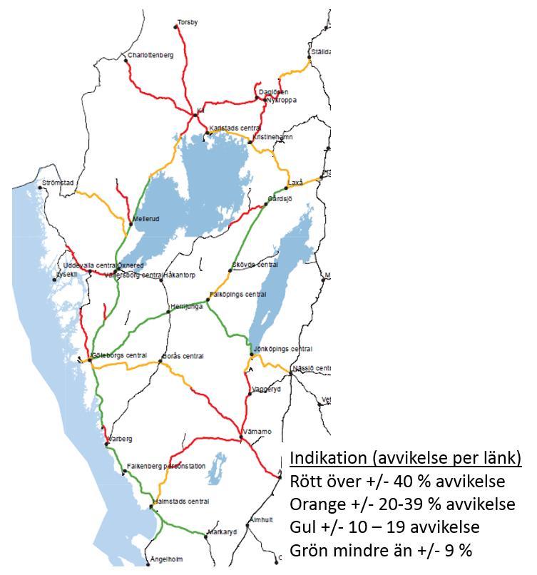 [Motpartens ärendeid NY] 2(5) Järnväg basår 2014 Region Syd har tagit del av det valideringsmaterial som Region Väst har tagit fram.