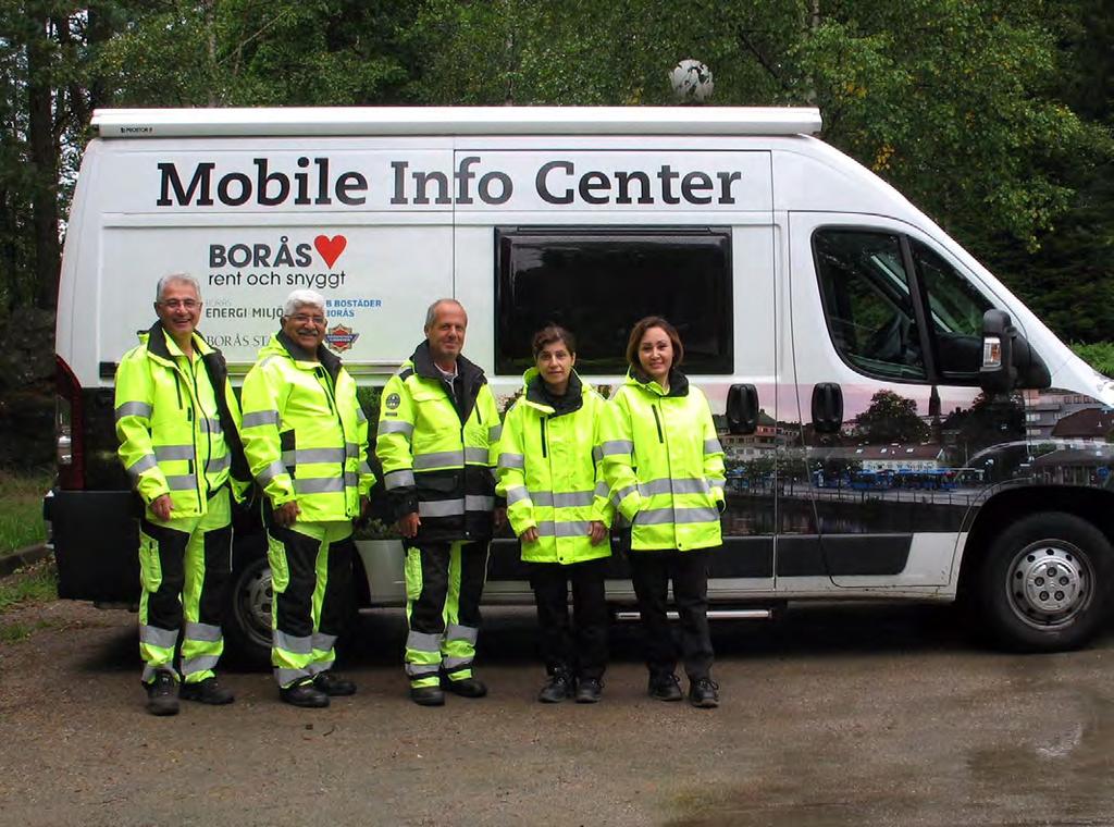 4. ENGAGERA OCH FIRA Borås Stad har mobila team som finns tillgängliga på olika platser vid olika tillfällen. Det skapar fina möten och möjligheter till samtal mellan människor.