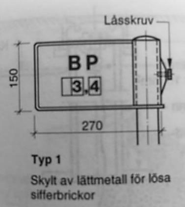 3.6.6 Skyltning Eventuell omskyltning av brandpostanordning skall göras enligt AMA 17. 3.6.7 Kapacitet Figur 3.6.2 Principritning AMA 17, DEF.