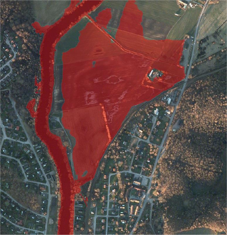 Projektet initierades efter att den hydrauliska modellen kalibrerats (2014) och