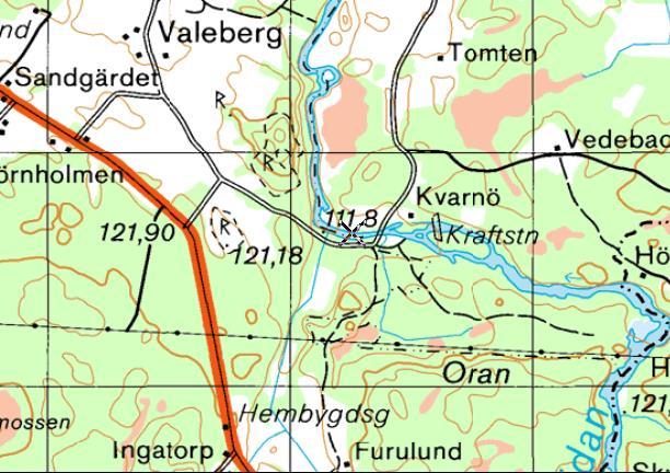 528. Lidan, Kvarnö Stationens EU-CD: SE645470-134820 Datum: 2017-10-17 Koordinat: 6454650/1348250 Proverna togs 5 m upp- och nedströms öns nedre spets, ca 100 nedströms bron.
