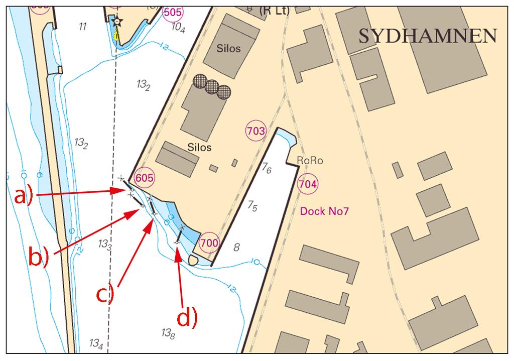 2015-05-14 7 Nr 546 Inför Speciallysprick Fl Y 3s a) 56-12,591N 015-35,841E Inför Speciallysprick Fl Y 3s b) 56-12,599N 015-35,737E Inför Speciallysprick Fl Y 3s c) 56-12,532N 015-35,683E Inför