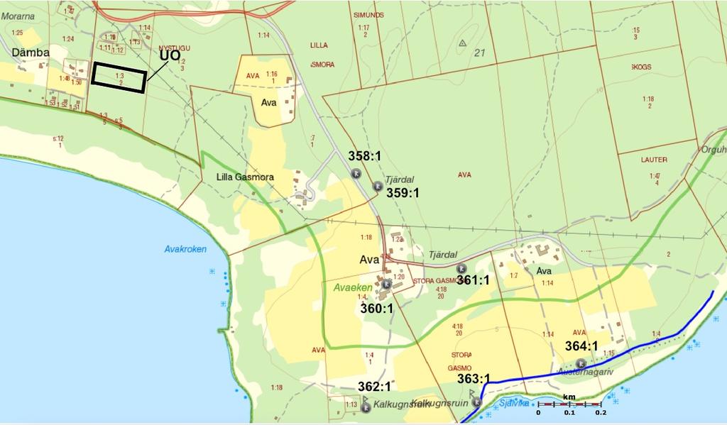 Arbetsföretaget och undersökningsområdet En utredning på fastigheten Fårö Nystugu 1:3 har utförts av Arendus på uppdrag av Länsstyrelsen Gotlands län.