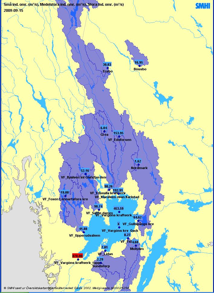 Vänern Nytt prognosverktyg med automatiska 8-veckorsprognoser (från 2009-03-11)