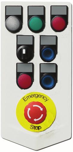 Funktionsprincip och hårdvarubeskrivning 43 10 11 12 13 14 Anslutningsblockanslutningar som är installerade i frekvensomriktarens skåp.