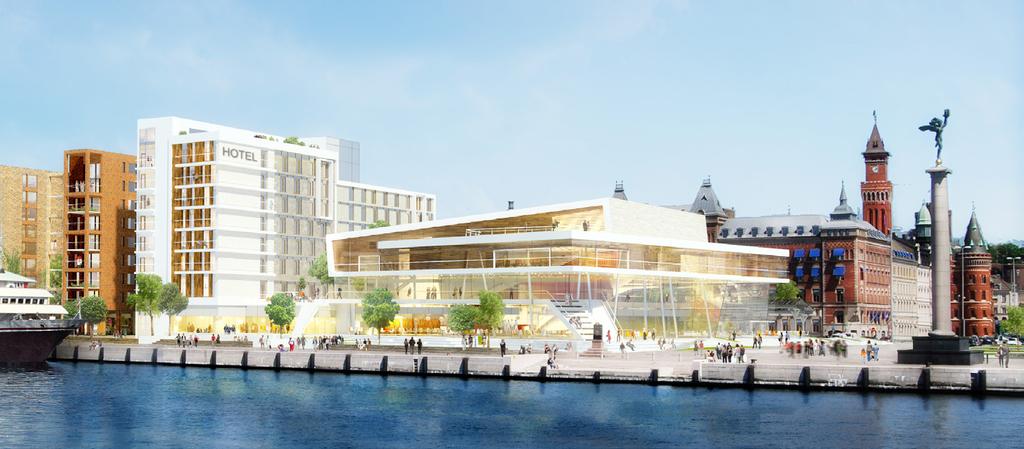 A Clarion Hotel SeaU Helsingborg Nya mötesplatsen i city vid havet.