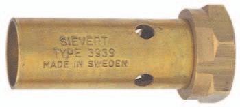 352890 352990 Brännardiameter Ø, mm 28 38 Förbrukning, g/h vid 2 bar 900 1 200