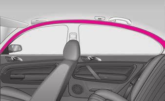 132 Airbagsystem Viktiga säkerhetsanvisningar för sidoairbag Ett korrekt handhavande av airbagsystemet reducerar skaderisken betydligt!