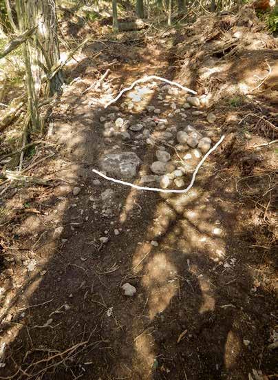 Avgränsningar i Nordtag 15 ning av våtmarken kan vara av rituell karaktär, då det i närområdet återfanns vad som tolkats som åtminstone 2 gravar.