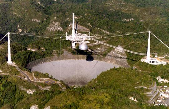 på jakt efter svaga, stadiga signaler vid 1-3 GHz Teleskop som deltog: