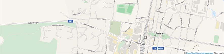 Kartunderlag: OpenStreetMaps bidragsgivare.