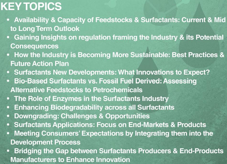 4. Muntlig presentation på 4th Future of Surfactants Summit, Mikael Kjellin 6-7 Februari 2019 Reformulation: Challenges & Opportunities Assessing the trend of reducing the number of different