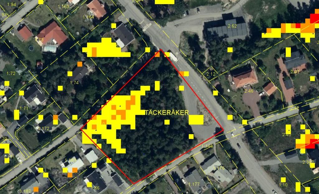 HÄLSA OCH SÄKERHET Buller Planområdet bedöms ha god luftkvalitet.