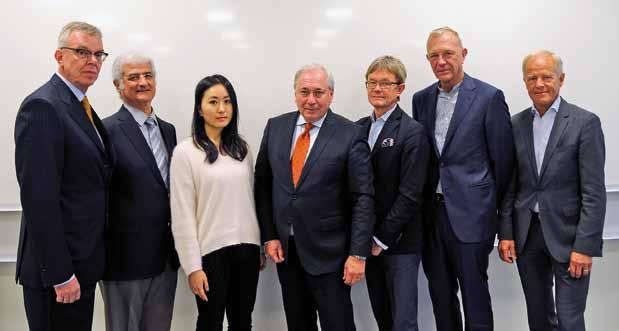 bolagsstyrningsrapport: OPCONS STYRELSE Fr v: Bill Tunbrant Shiva Farahmandrad Wendy Lin Kenneth Eriksson Mats Gabrielsson Bengt E Johnson Bill Tunbrant (oberoende) Född 1950. Civilingenjör KTH.