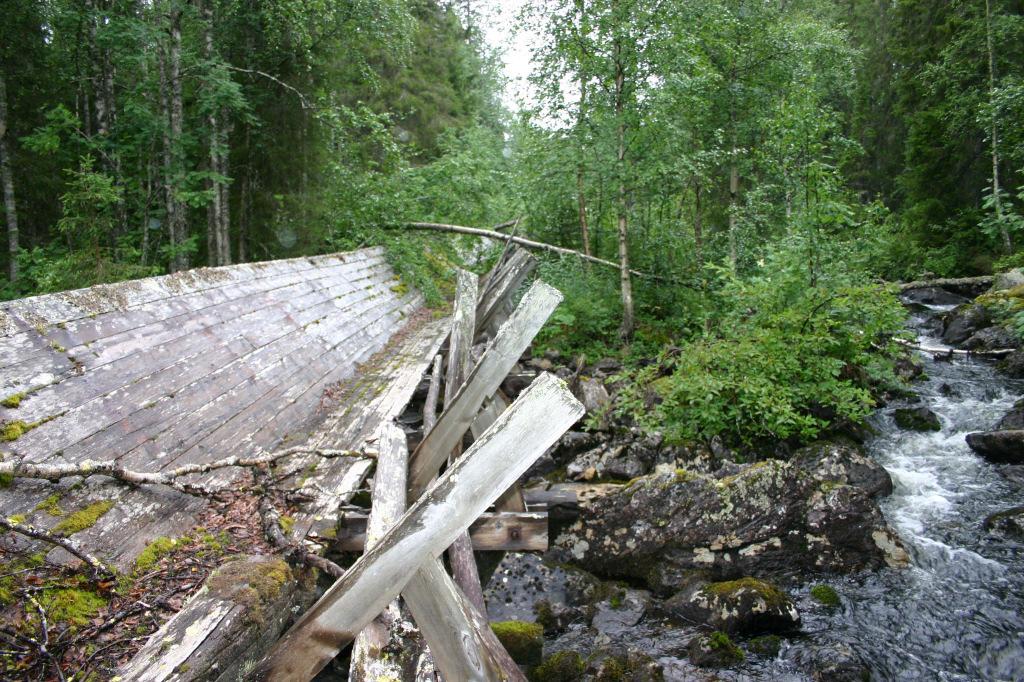 Fallhöjden är dock något stor och vattenhastigheten för hög för att fiskvandring lätt skall kunna ske förbi strömnacken.