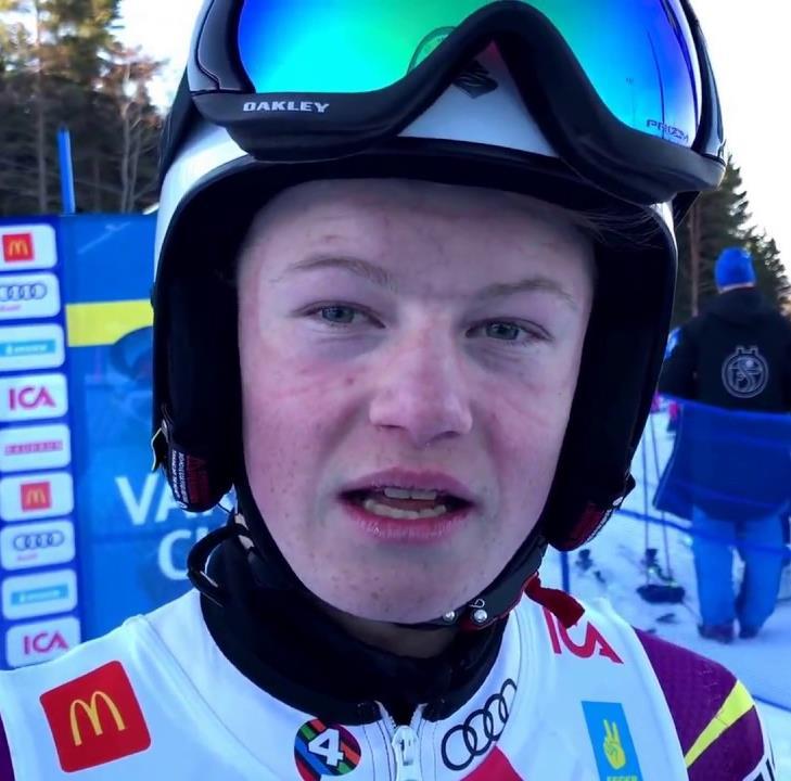 Emil Nyberg Sundsvalls Slalomklubb 1 guld, 2 silver på USM i alpin skidåkning i Kiruna.