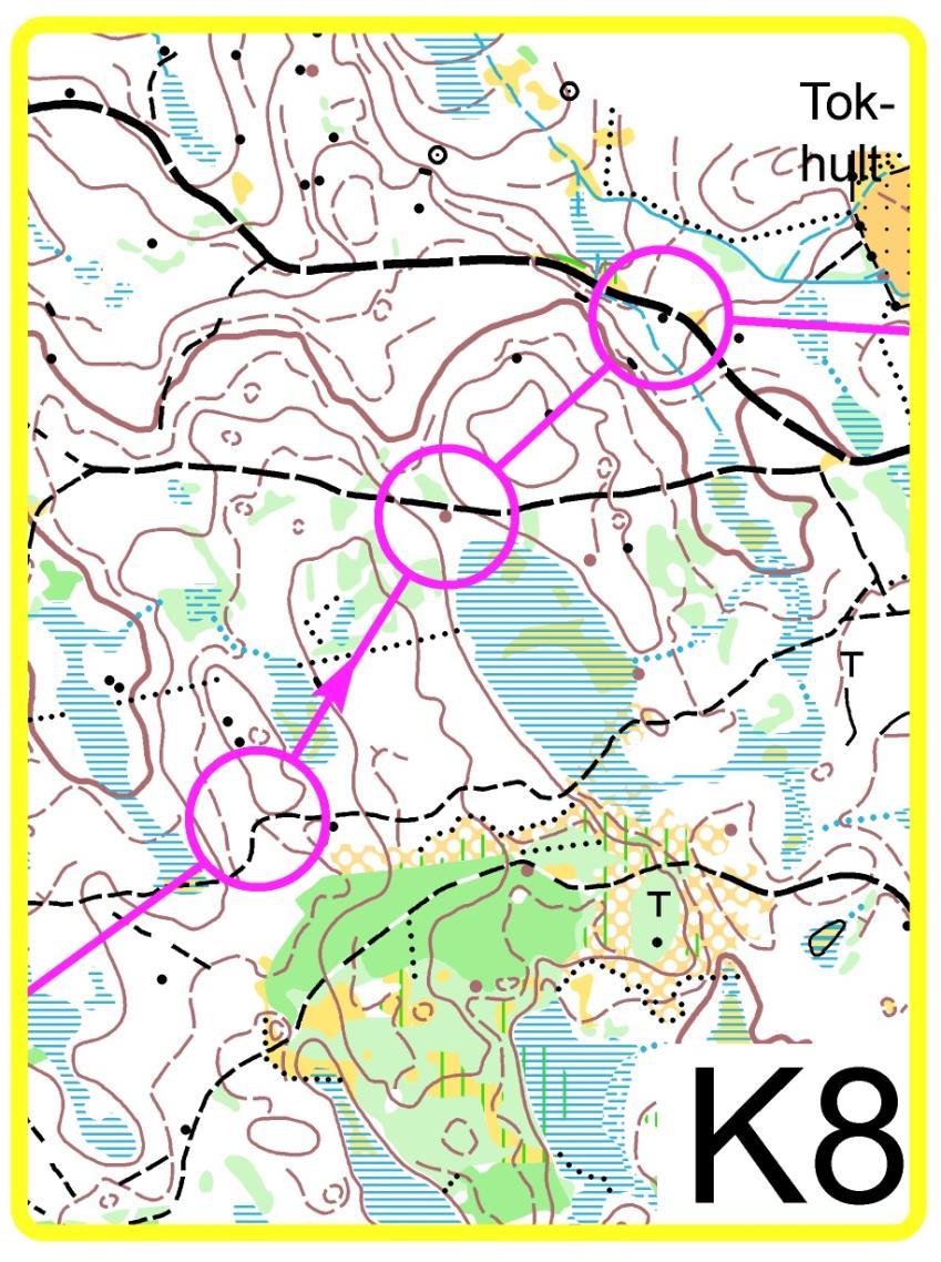 Gul nivå K 8.