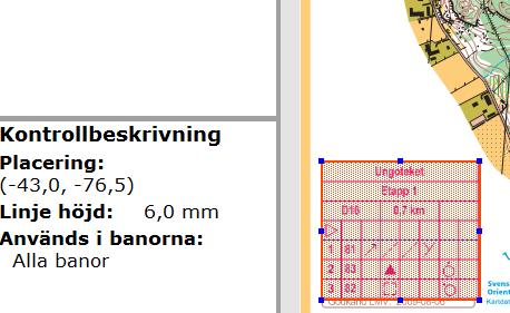 Kontrollbeskrivning Välj Lägg till kontrollbeskrivning i menyn.