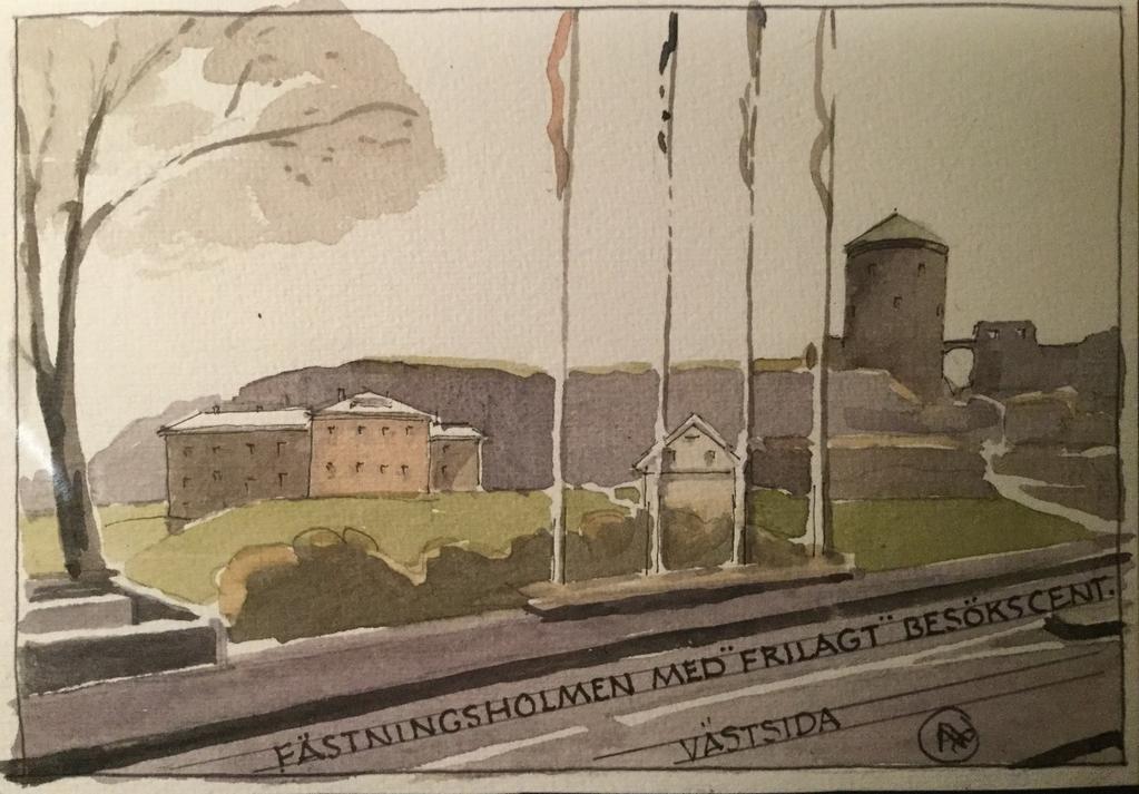 5 Beredningsskrivelse - Besökscentrum på Fästningsholmen - KS2017/2220-1 Beredningsskrivelse - Besökscentrum på