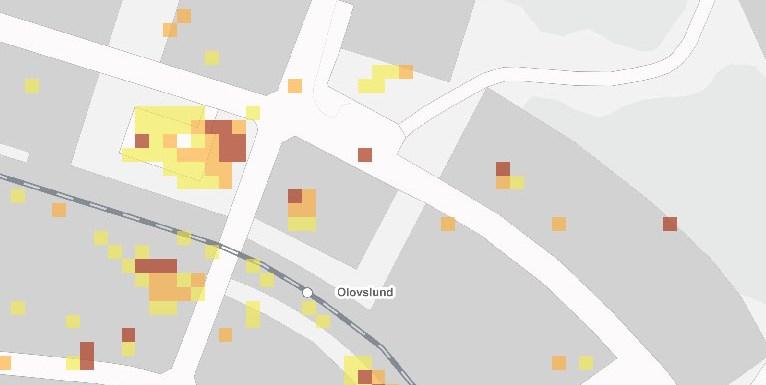 Sida 8 (28) Hydrologiska förhållanden Översvämningsrisker Skyfallsmodellering för Stockholms stad indikerar att det idag finns platser inom planområdet där det riskerar att samlas vatten vid ett