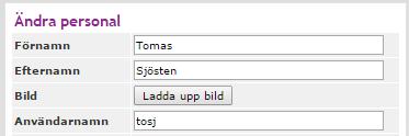 3. Om det finns ett eller flera egna fält skapade går det att göra ett urval på dessa.