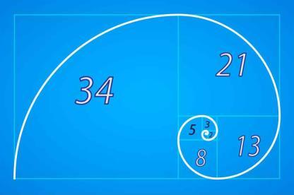 Tillämpning, talföljder Exempel. Fibonaccis talföljd. Varje tal är summa av de två föregående. De första två talen är 0 respektive 1. let f = []; f.