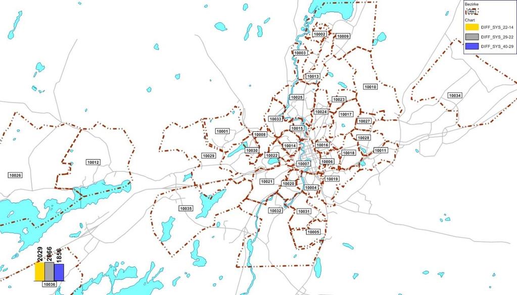 Figur 1-12 Tillväxt av sysselsatta i tillväxtområden