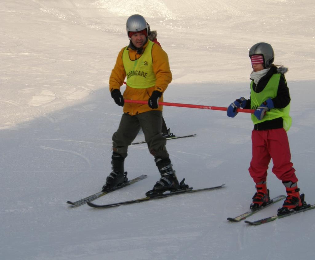 Åre SLK, ÖFS, Vemdalen, Totalskidskolan Skidor, Alpint, stående och sittande För personer med
