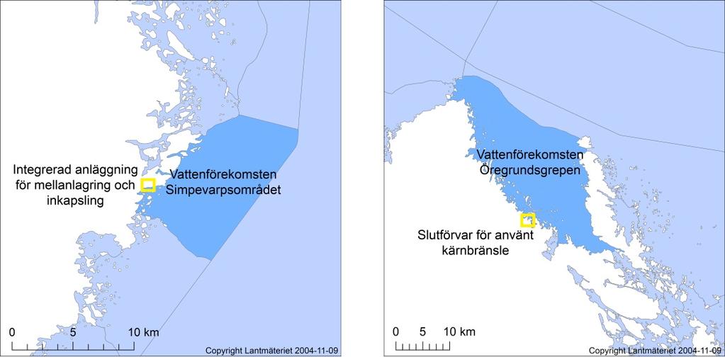 De två Natura 2000- områdena Skaten-Rångsen och Kallriga är markerade med grön linje. Figur 3-5.