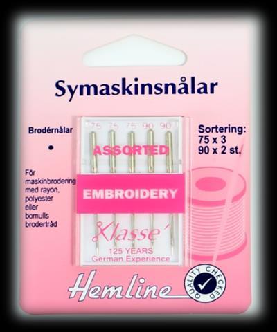 9900 SYMASKINSNÅLAR LÄDER 90-100 5 10 H108.