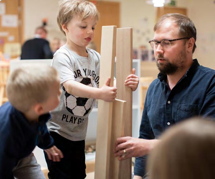 Det senaste året har AcadeMedias förskolor haft lärmiljön som ett särskilt fokusområde.