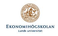 Företagsekonomiska institutionen Kandidatuppsats EKONOMIHÖGSKOLAN VID Januari 2006 LUNDS UNIVERSITET Analysmodellen och oberoendet Vilka